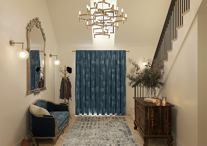 Botanical Velvet, Oceania - Made to Measure Curtains - Image 15